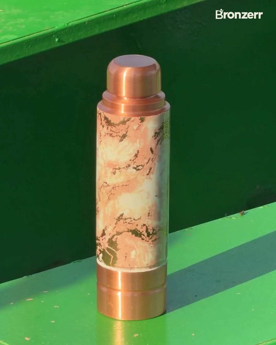Printed Floral Art Bottle